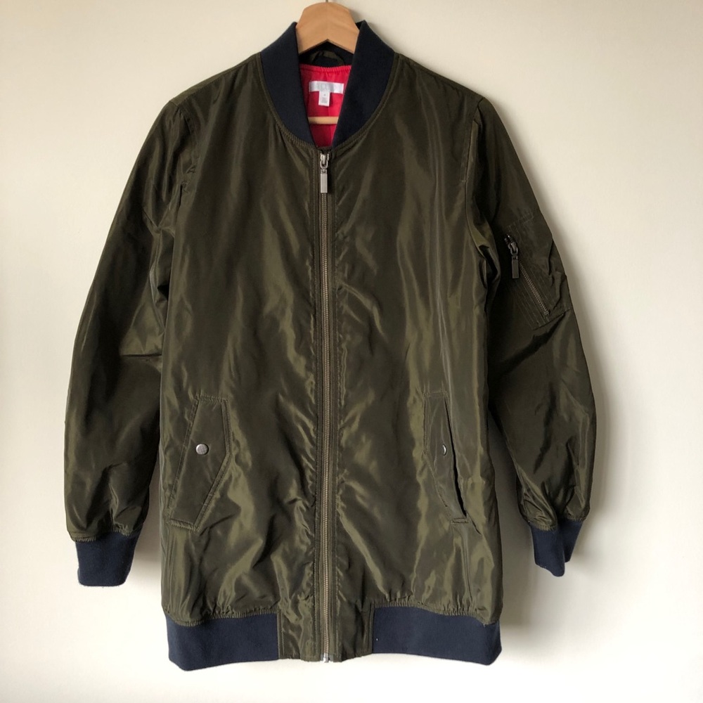 Abound Olive Green Bomber Jacket